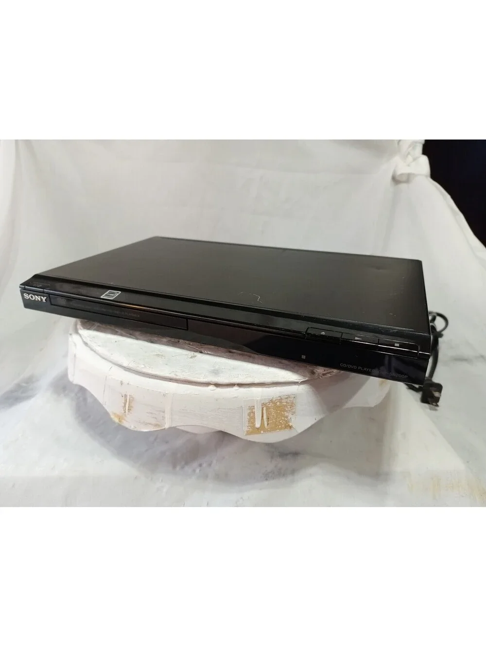Sony DVP-SR200P DVD CD Player Progressive Scan Multi-Format MP3 Tested No Remote